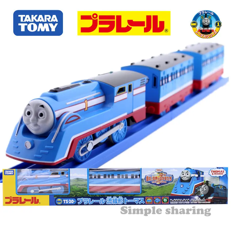 Takara Tomy Tomica Plarail Ts 20 упрощенная модель поезда миниатюрная форма Steamline литые детские