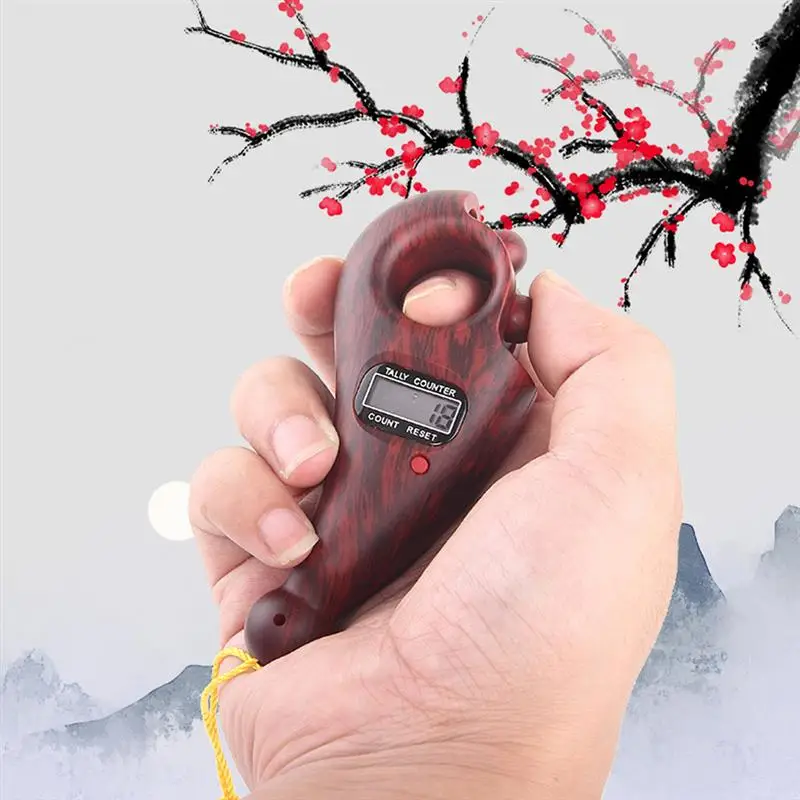 Электронный четки с 5 значным дисплеем эргономичный Портативный счетчик для