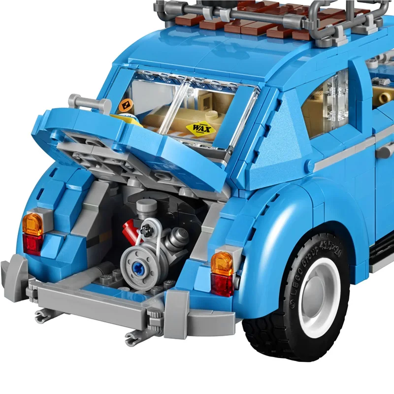 

Blue Beetle Classic CAR DIY Building Blocks Bricks Model Automobile Vehicle Education Kid Boy Birthday Christmas Toys Gift