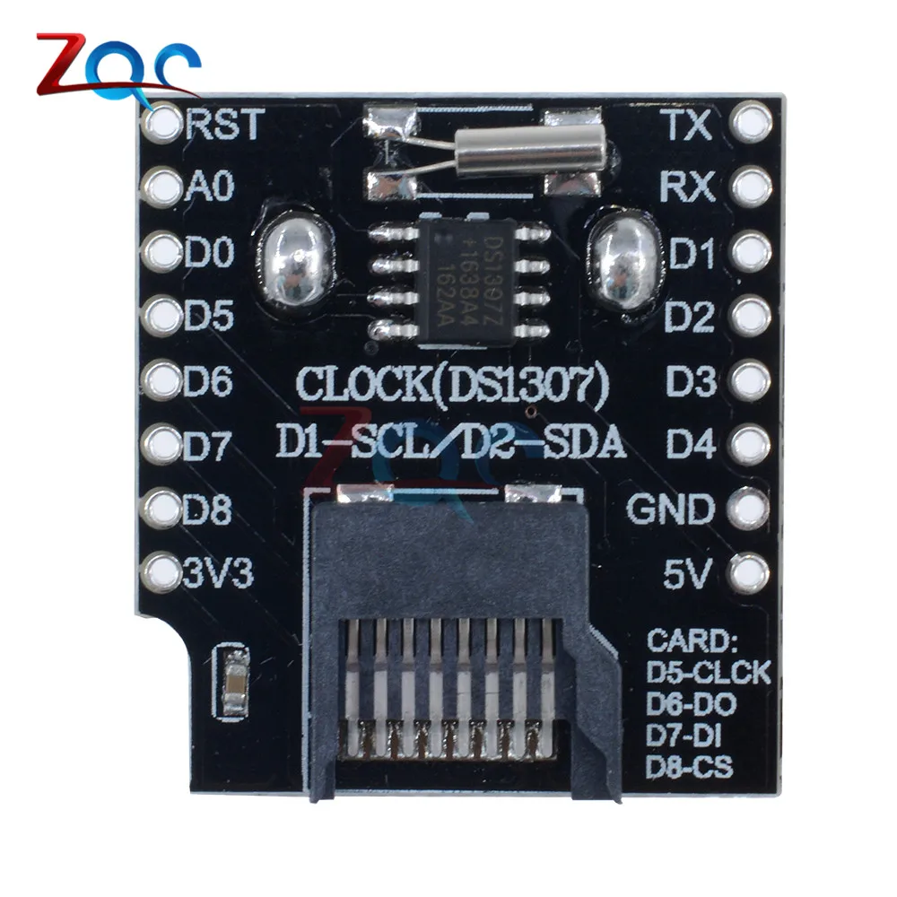 Плата расширения WeMos D1 Mini для Arduino Raspberry Pi модуль щит регистратора данных со слотом