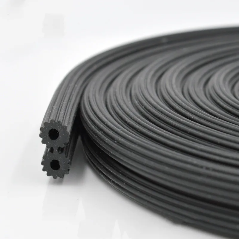 Уплотнительная лента из силикона и резины для защиты от комаров 1-4 м алюминиевого