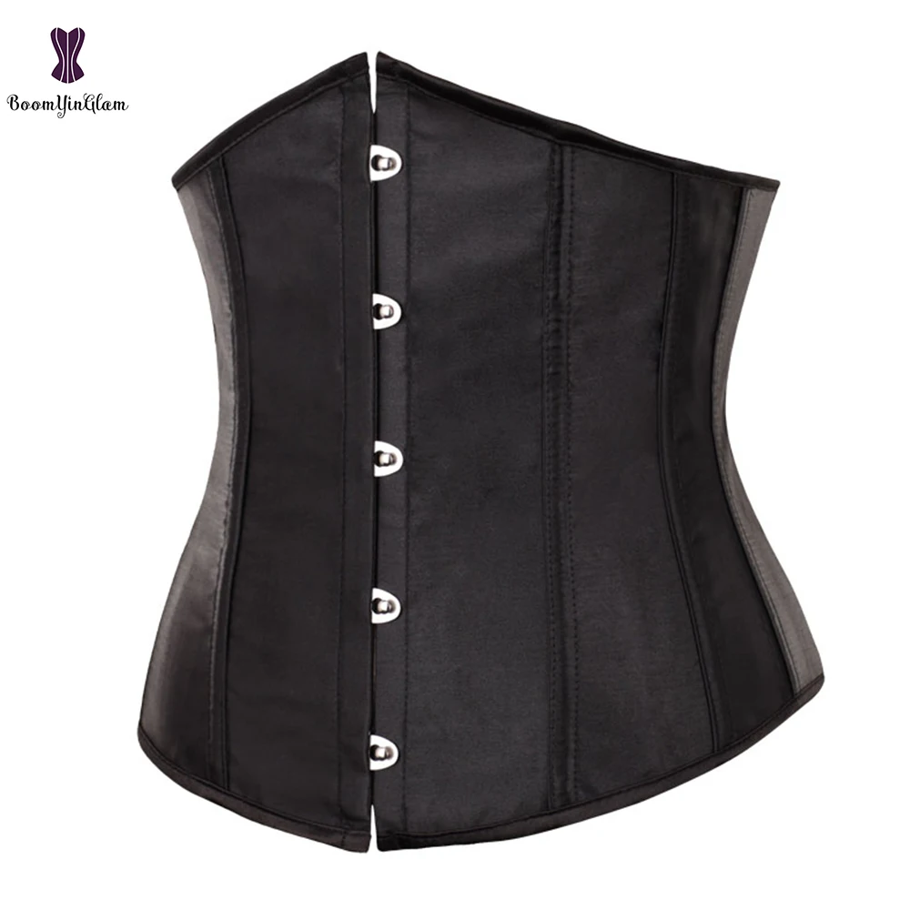 Корсет женский атласный корсет под грудью готический для женщин сексуальный