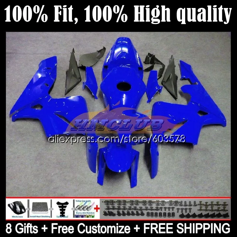 

Injection Body For HONDA CBR600 RR CBR600RR CBR600F5 2005 2006 83CL.029 CBR 600 RR CC 600RR 600F5 F5 05 06 Fairings glossy blue