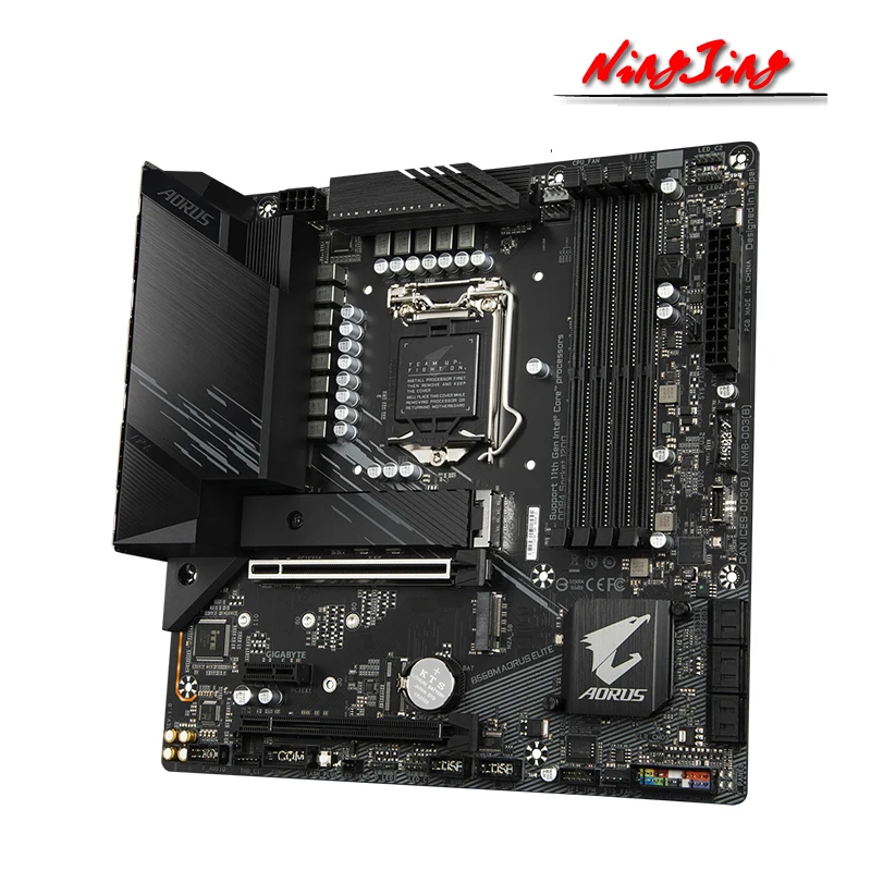 Intel Core i5 11400 CPU + GA B560M AORUS ELITE материнская плата подходит для LGA 1200 Материнская нового