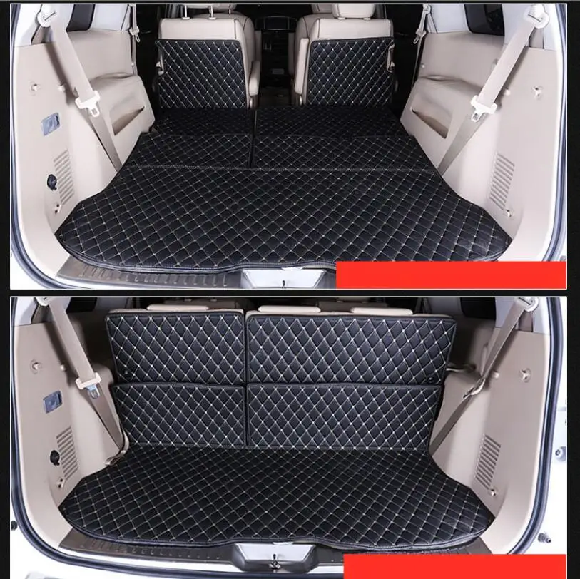 for Car Internal Car Trunk Mat Cargo Liner for Nissan Quest 2012 2013 2014 2015 2016 2017 2018 RE52 Rug Carpet Accessories