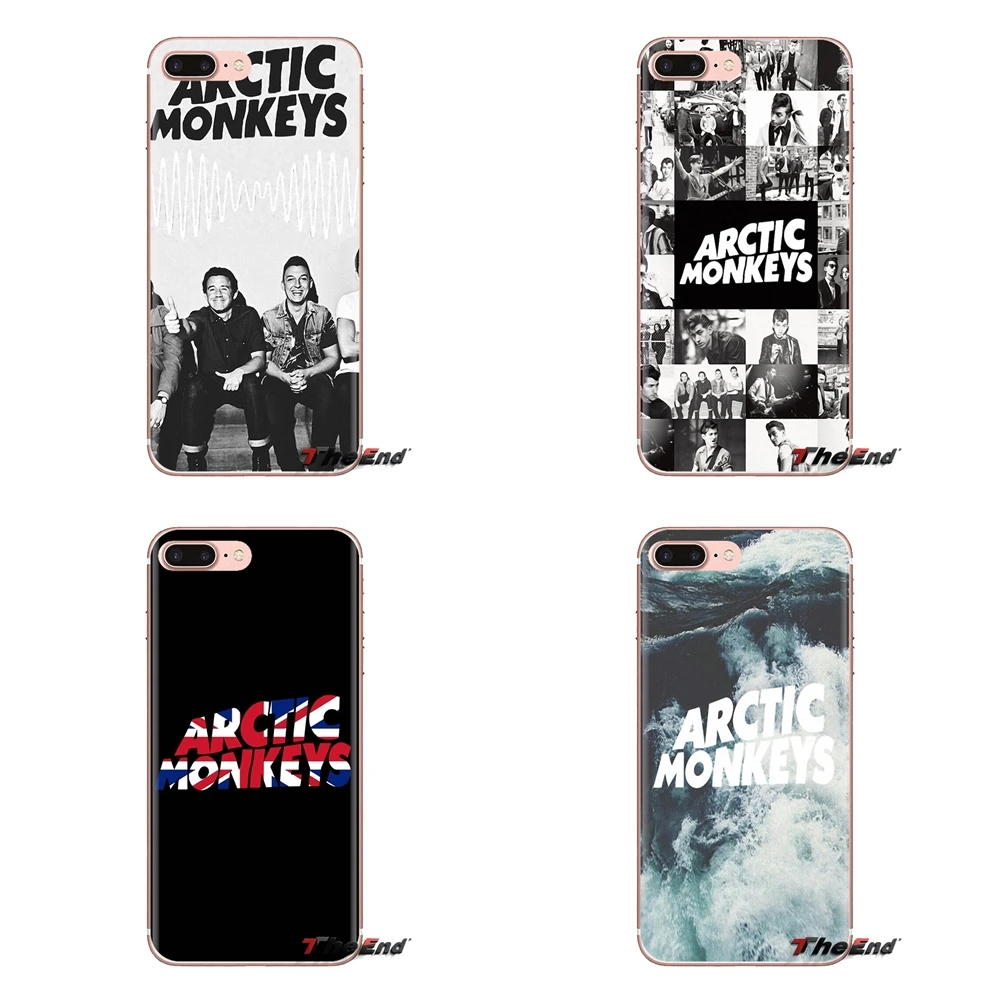 Прозрачные мягкие чехлы для iPod Touch Apple iPhone 4 4s 5 5S SE 5C 6 6S 7 8 X XR XS Plus MAX arctic monkeys logo |