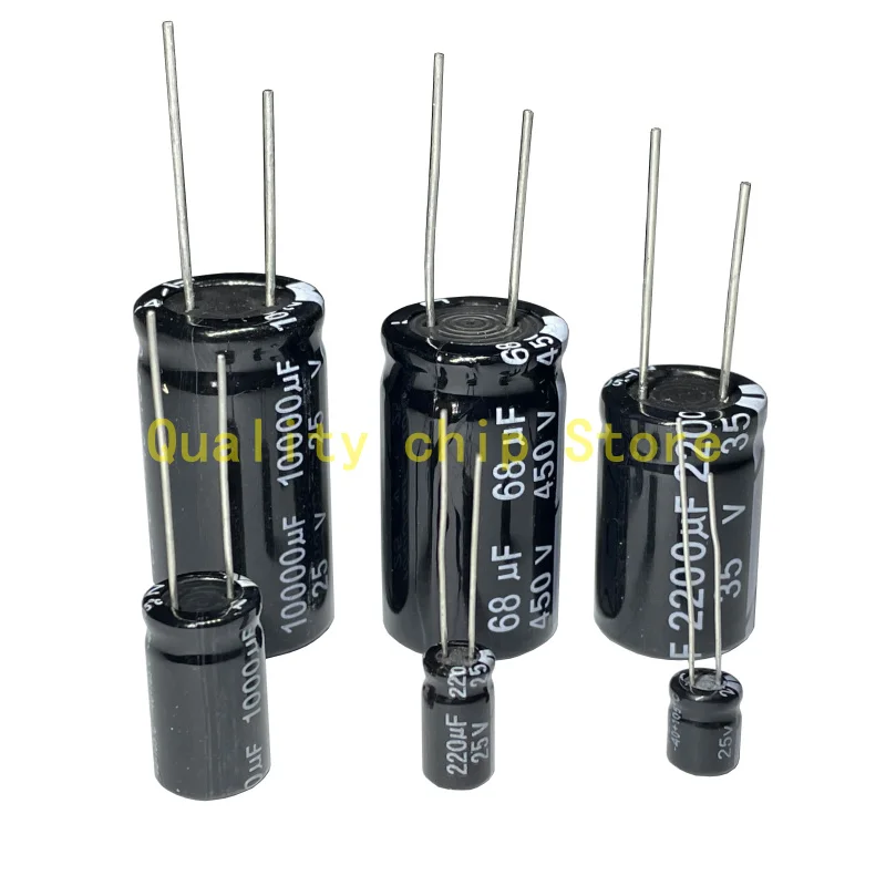 

2-20PCS Electrolytic capacitor 10V 16V 25V 35V 50V 63V 100V 250V 400V 450V 10UF 22UF 47UF 100UF 220UF 330UF 470UF 1000UF 680UF