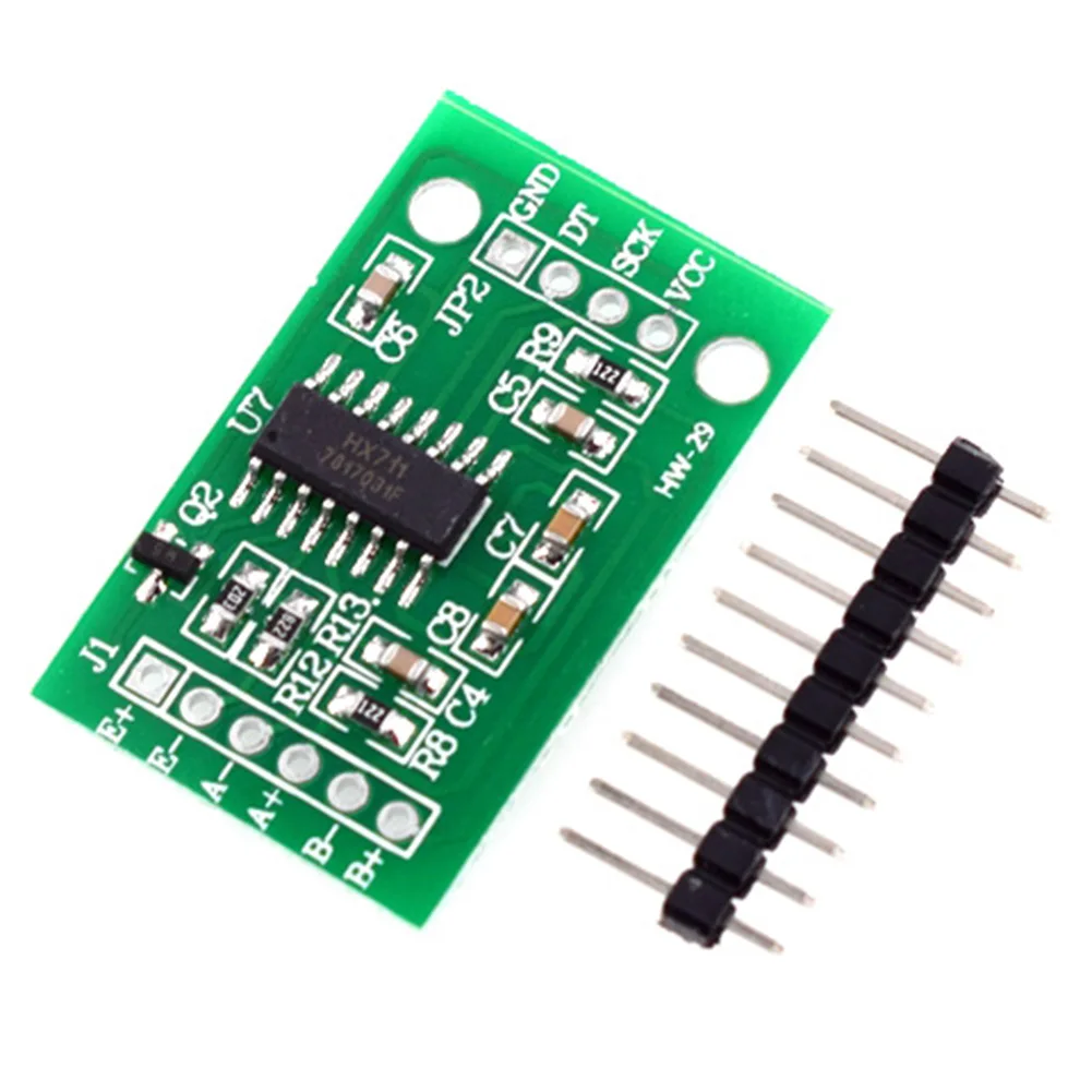 

HW-029 HX711 Dual Channel Weighing Sensor Module Electronic Scale Weighing Pressure Sensor A/D Module