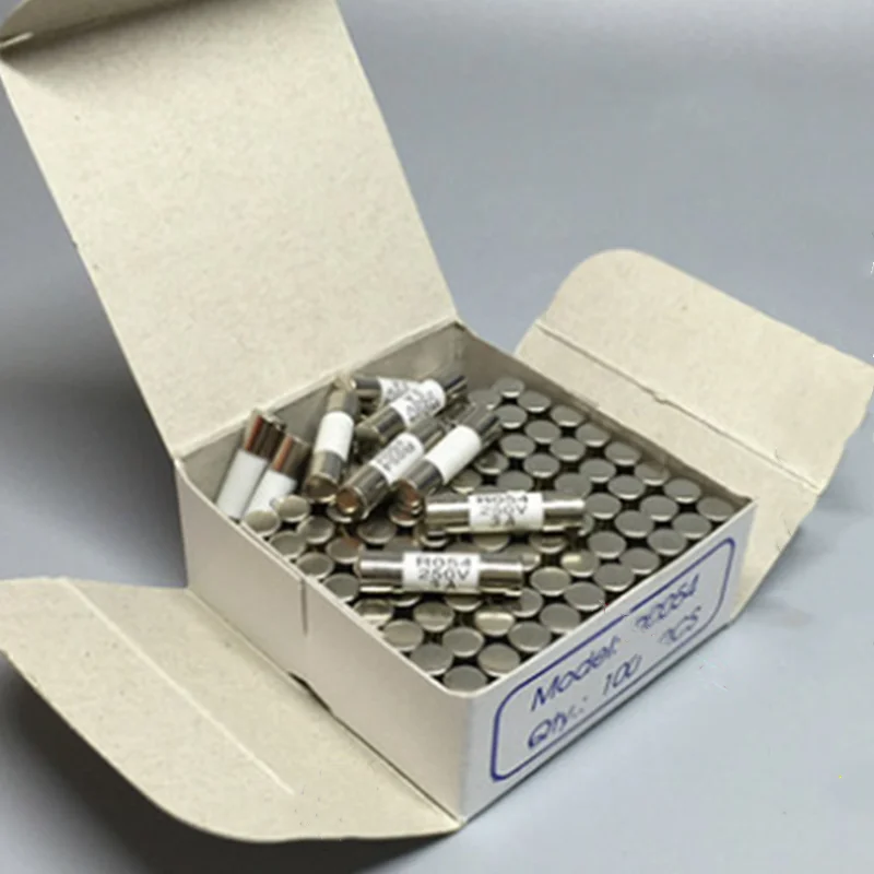 Плавкий керамический предохранитель, 10 шт., 5x20 мм, R054, 250 в, а, 1 А, 2 А, 3 А, 4 а, 5 А, 6 А, 8 А, 10 А