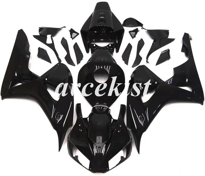 

4 подарка, новый набор искусственных элементов для мотоцикла из АБС-пластика, подходит для Honda CBR1000RR 06 07 2006 2007, комплект кузова, черный глянцев...