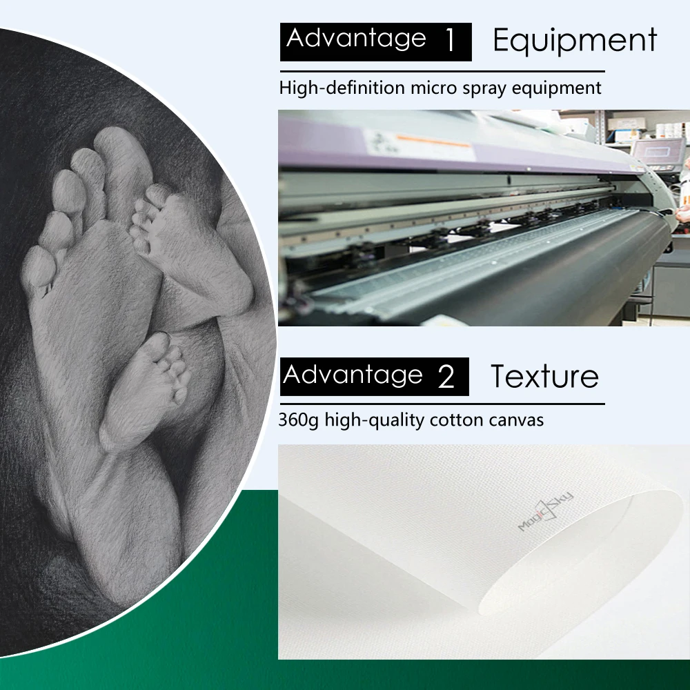 

Nordic Father and Son Foot Sketch Black and White Poster Canvas Painting Scandinavian Wall Art Pictures Bedroom Home Decoration