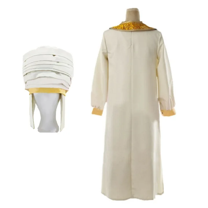 Мужской костюм для косплея Хэллоуина одежда взрослых брюки с шапкой жасмин мВ