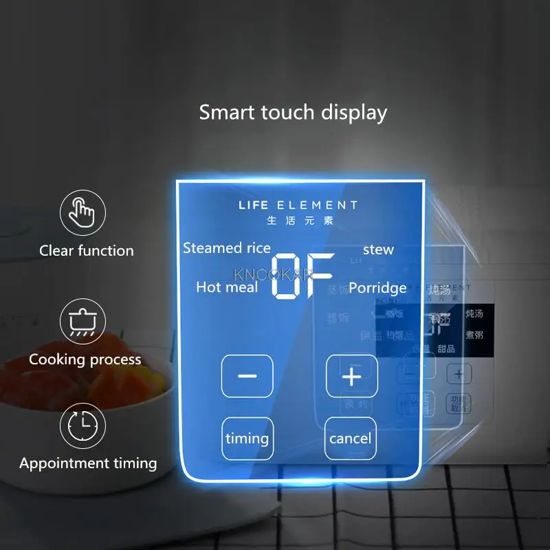 Интеллектуальный автоматический Электрический Ланч-бокс компактная