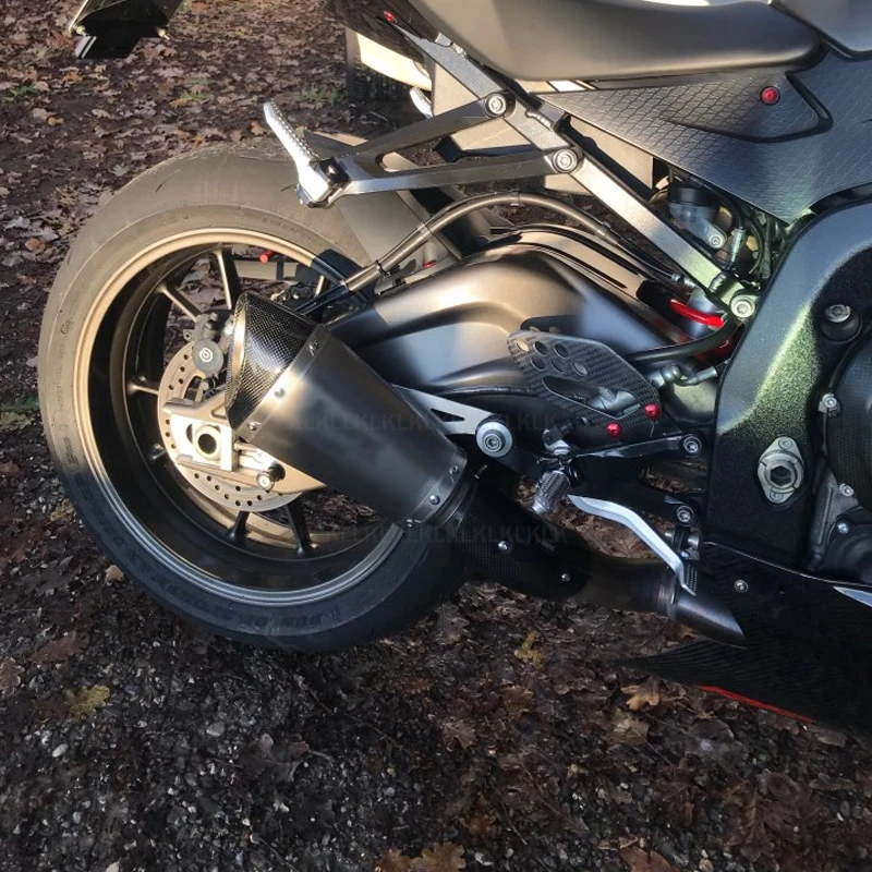 

Motorcycle Exhaust Pipe System Modified Muffler Moto Escape Laser Removable DB Killer Slip On For BMW S1000 S1000R S1000RR