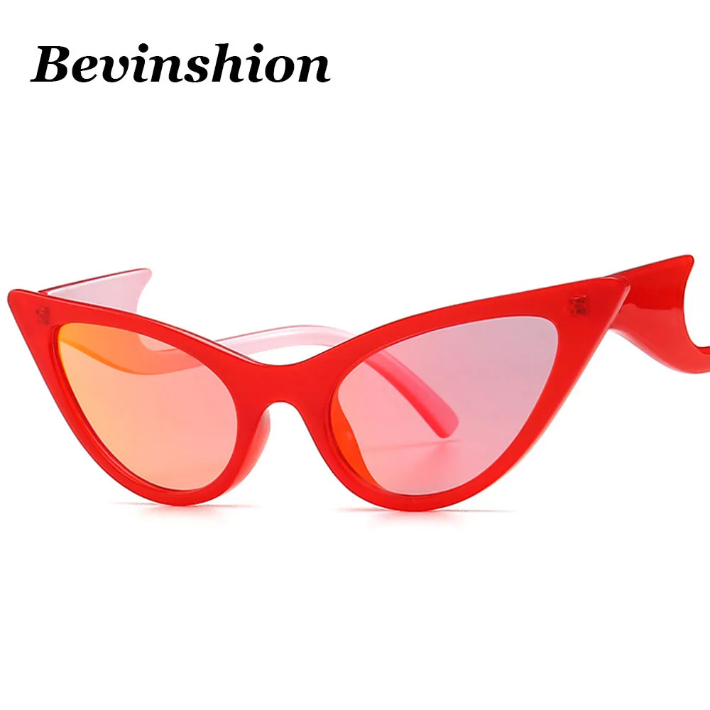 Солнцезащитные очки кошачий глаз в современном ретро-стиле новинка 2019 модные