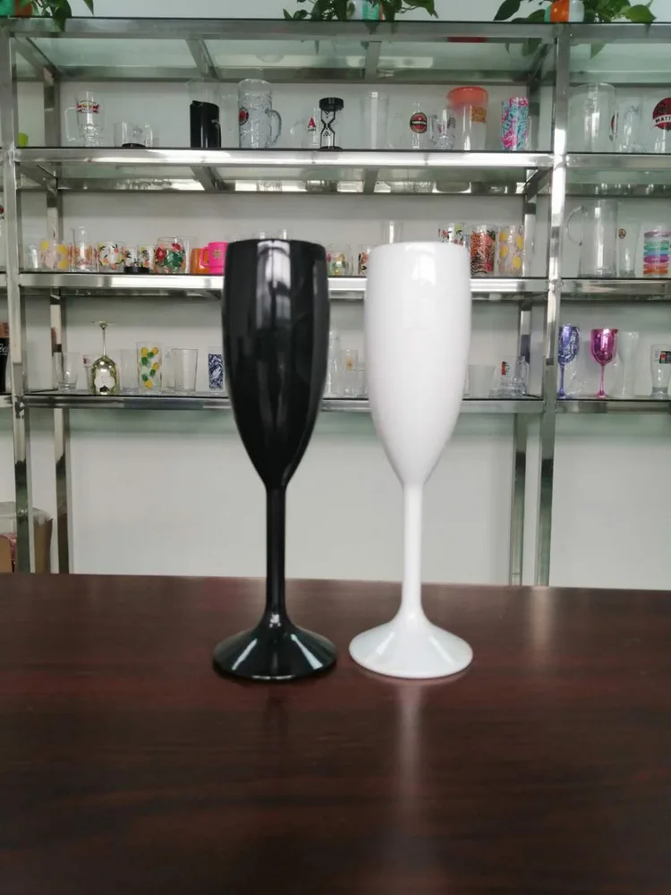 Бокал для шампанского акриловый тонкий 2 шт. |