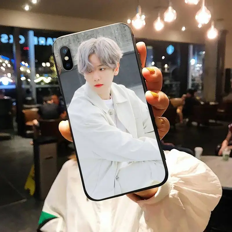 Чехол для телефона baekhyun kpop boy iphone 12 11 13 7 8 6 s plus x xs xr pro max mini shell | Мобильные телефоны и