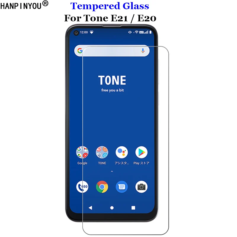 Для Tone E21 / E20 прозрачное закаленное стекло 9H 2.5D Премиум Защитная пленка для