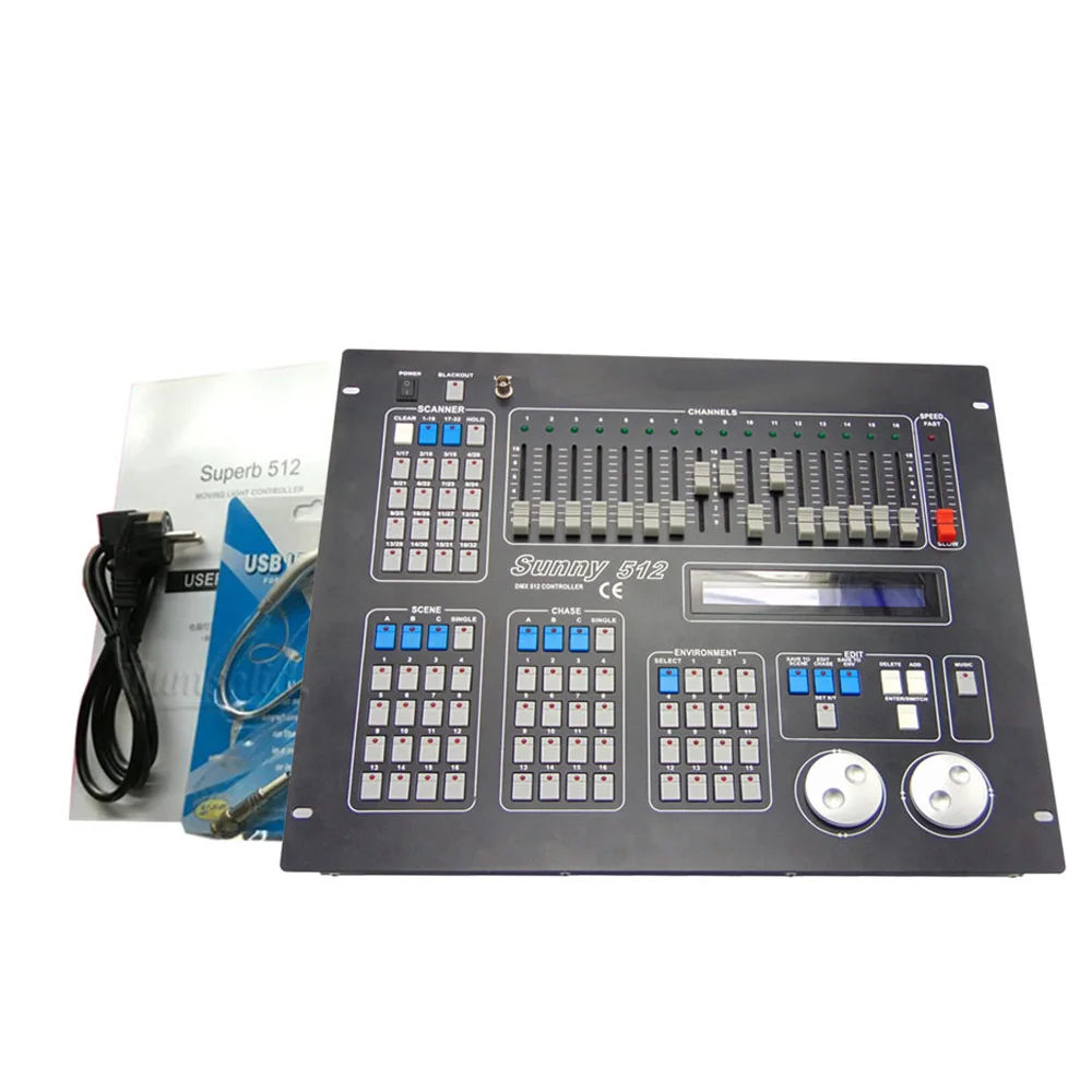 512 dmx контроллер диджей оборудование DMX консоль сценическое освещение для