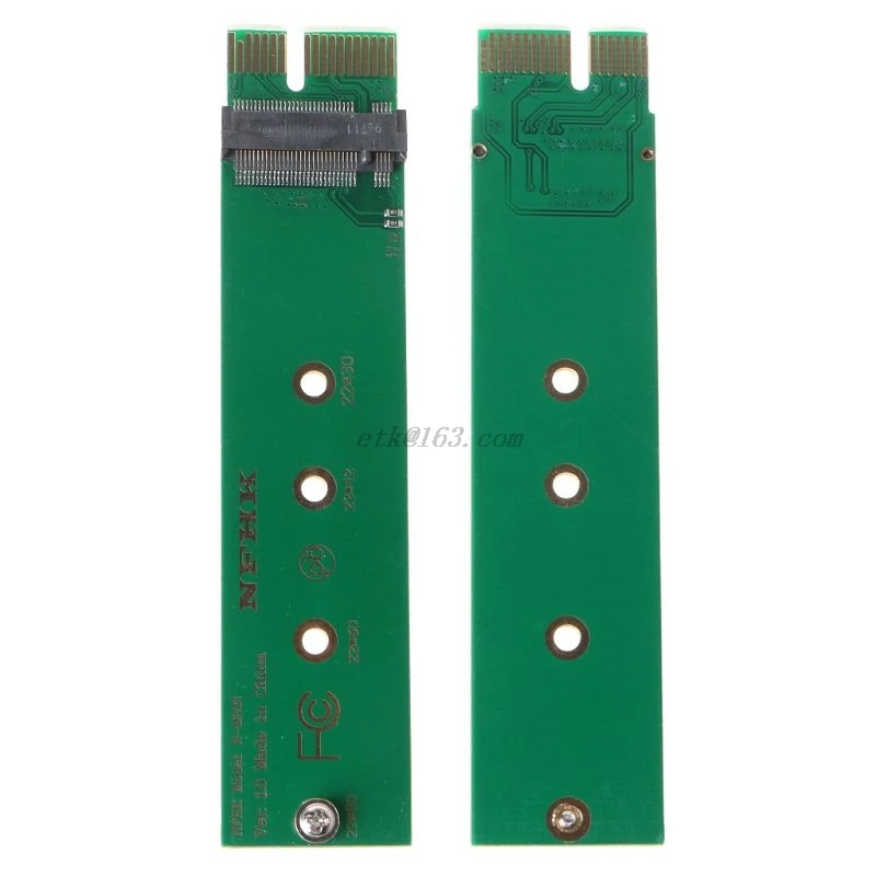 PCIe PCI-E 3 0 1x x1 к NGFF M-key M key M.2 NVME AHCI SSD Вертикальная карта адаптера для XP941 SM951 PM951 960 EVO |