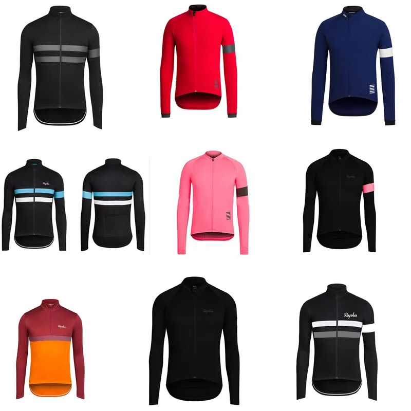 

PAPHA spring and autumn long-sleeved cycling jersey suit for men and women mountain self-propelled team version of the team cust