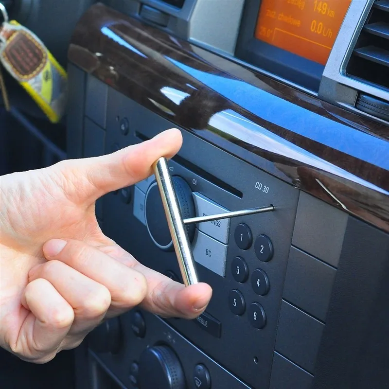 

12 Pcs/Set Car Radio Door Clip Panel Trim Dash Audio Removal Installer Tool Kit Audio Removal Pry Tool Repairing