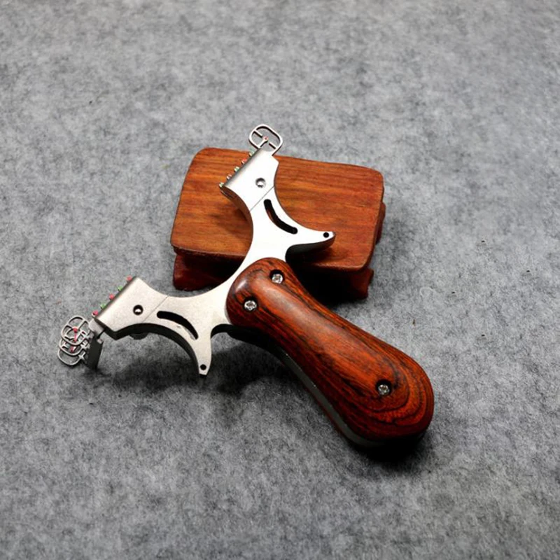 Профессиональная катапульта деревянная Рогатка из нержавеющей стали лук