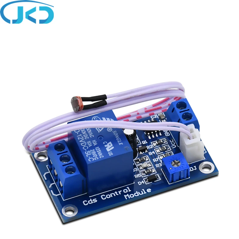 XH-M131 DC 5 в 12 В 24 10A переключатель управления освещением модуль реле фоторезистора
