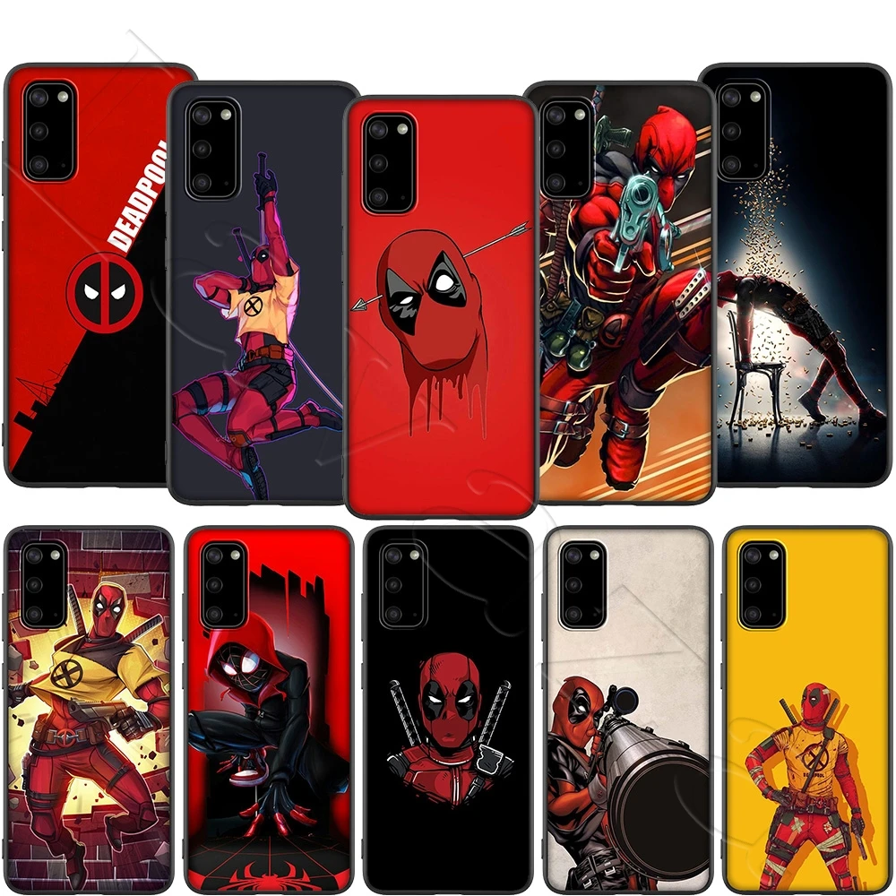 Charming Deadpool Fundas Case for Samsung Note 10 S6 S7 S8 S9 S10 S10e S20 ultra A71 A51 A81 A91 M10 M20 M30 Lite Edge Plus | Мобильные