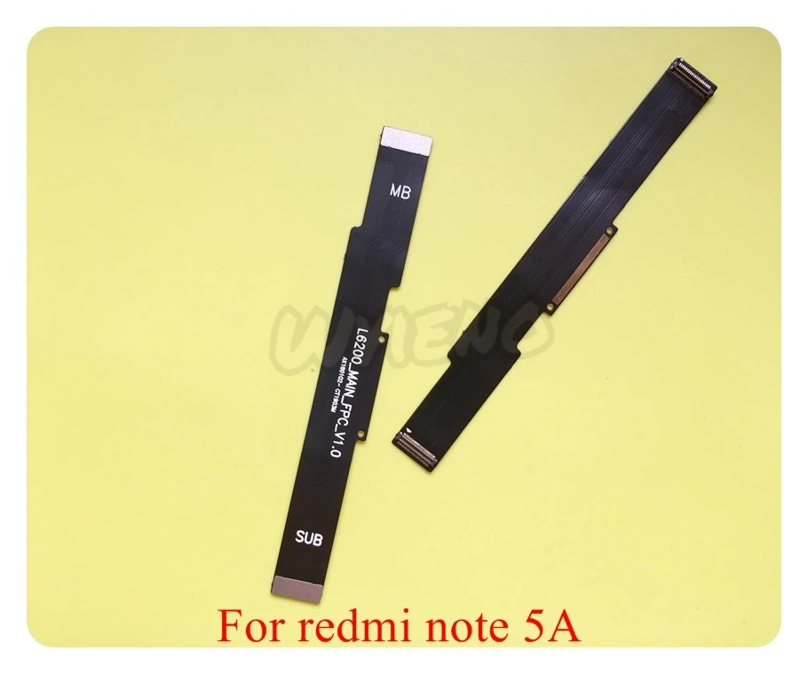 

Wyieno 10Pcs/Lot Main LCD Ribbon For Redmi Note 5A Mainboard Motherboard Connect Flex Cable Repair Parts