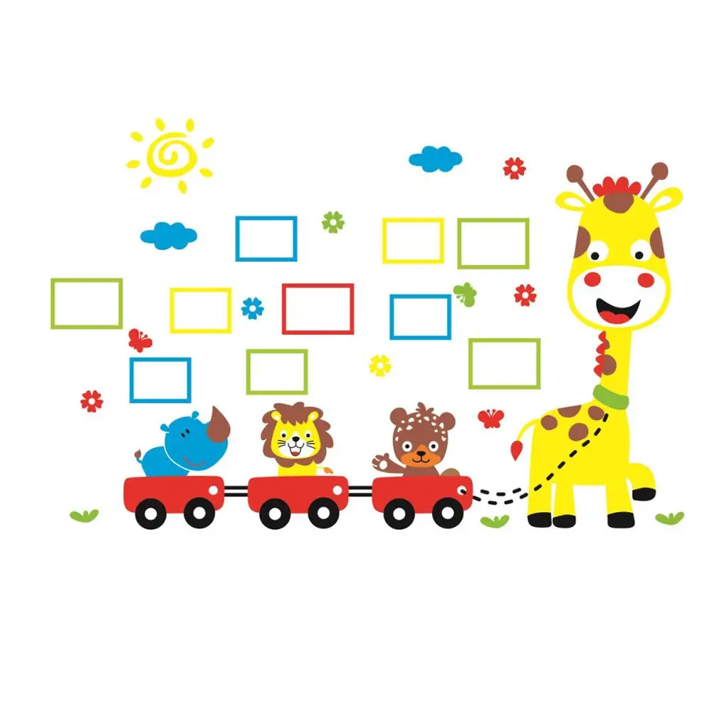 Фотоальбом WS37 акриловая 3D настенная наклейка украшение для детской комнаты