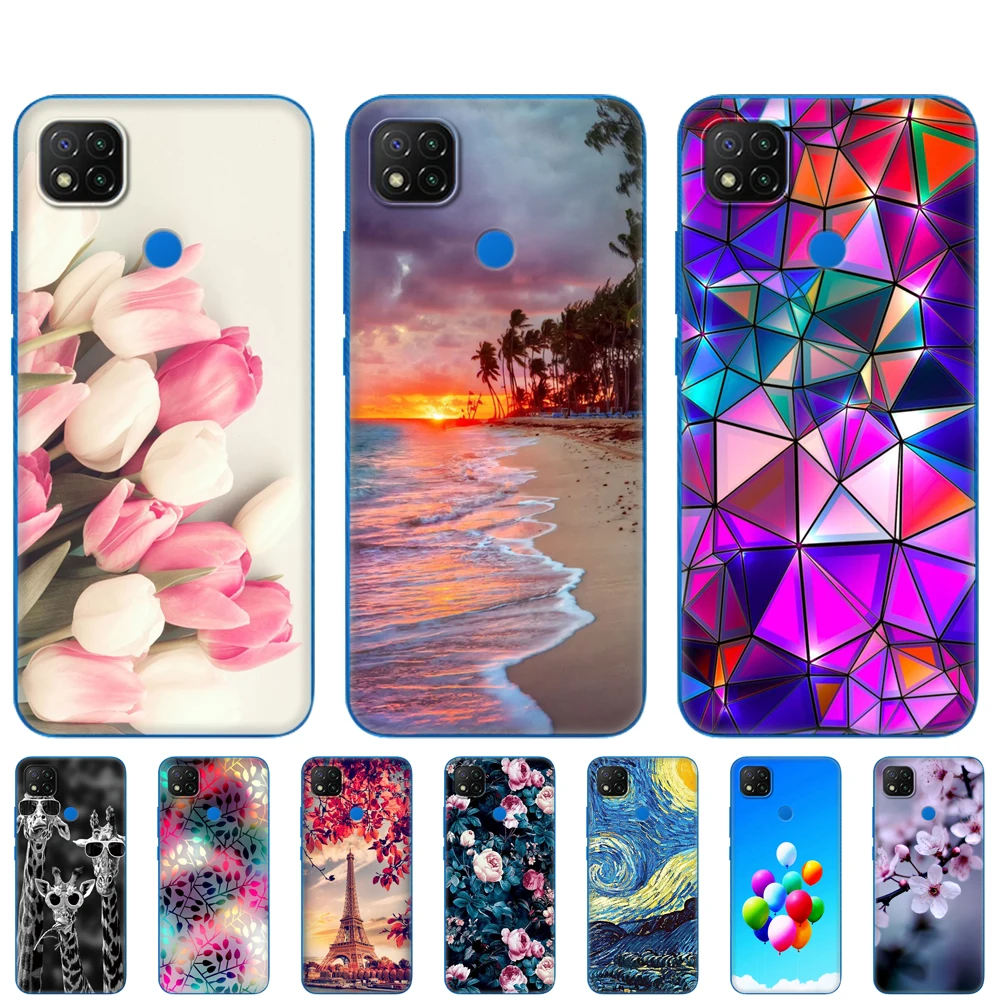

For xiaomi redmi 9C Case Soft TPU Silicon Phone Back Cover For redmi 9C NFC Case 6.53 inch etui bumper fundas coque