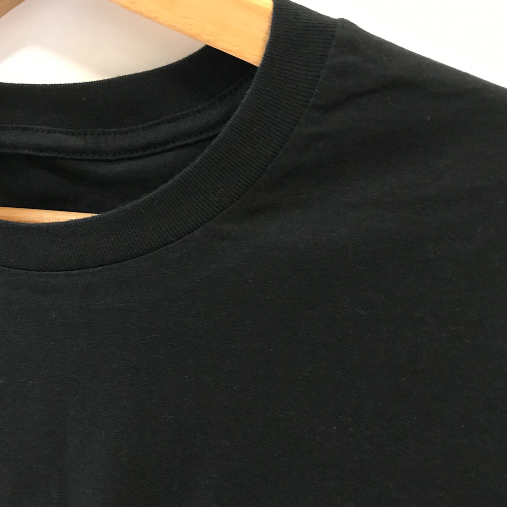 Хлопковая футболка унисекс черная рубашка для программирования черных рубашек в