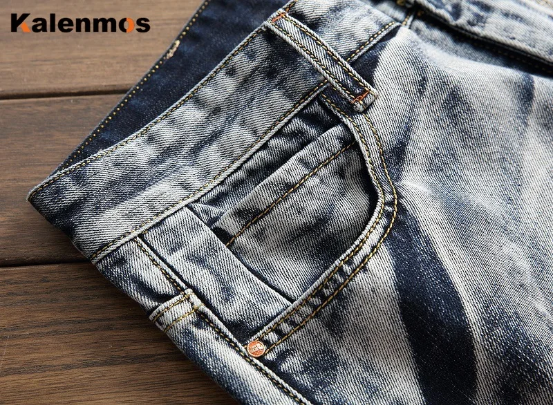 

Punk Pants Men Jeans Jean Gothic Skinny Hole Streetwear High Quality Spring Fall Winter Boyfriend Hip Hop Denim Trouser 2021