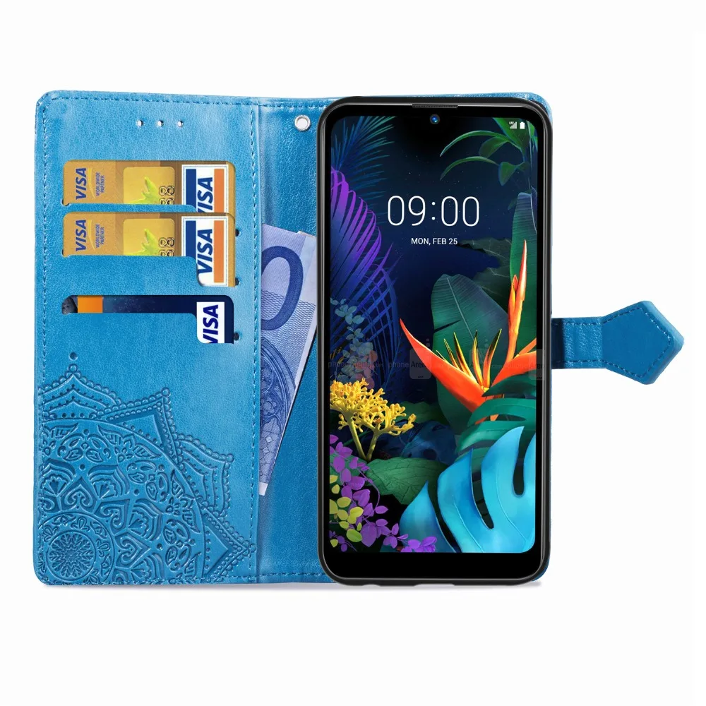 Роскошный чехол-книжка из искусственной кожи для LG LV3 LV5 LV7 K11 K30 K40 K50 Q60 LG Stylo 4 Stylo 5 Q Stylo