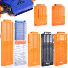 Оранжевый зажим для перезагрузки Nerf, круглые дротики, сменная игрушка, детская игрушка, мягкая пуля, пистолет Nerf, аксессуары, магазин пуль, Элитный набор игрушек