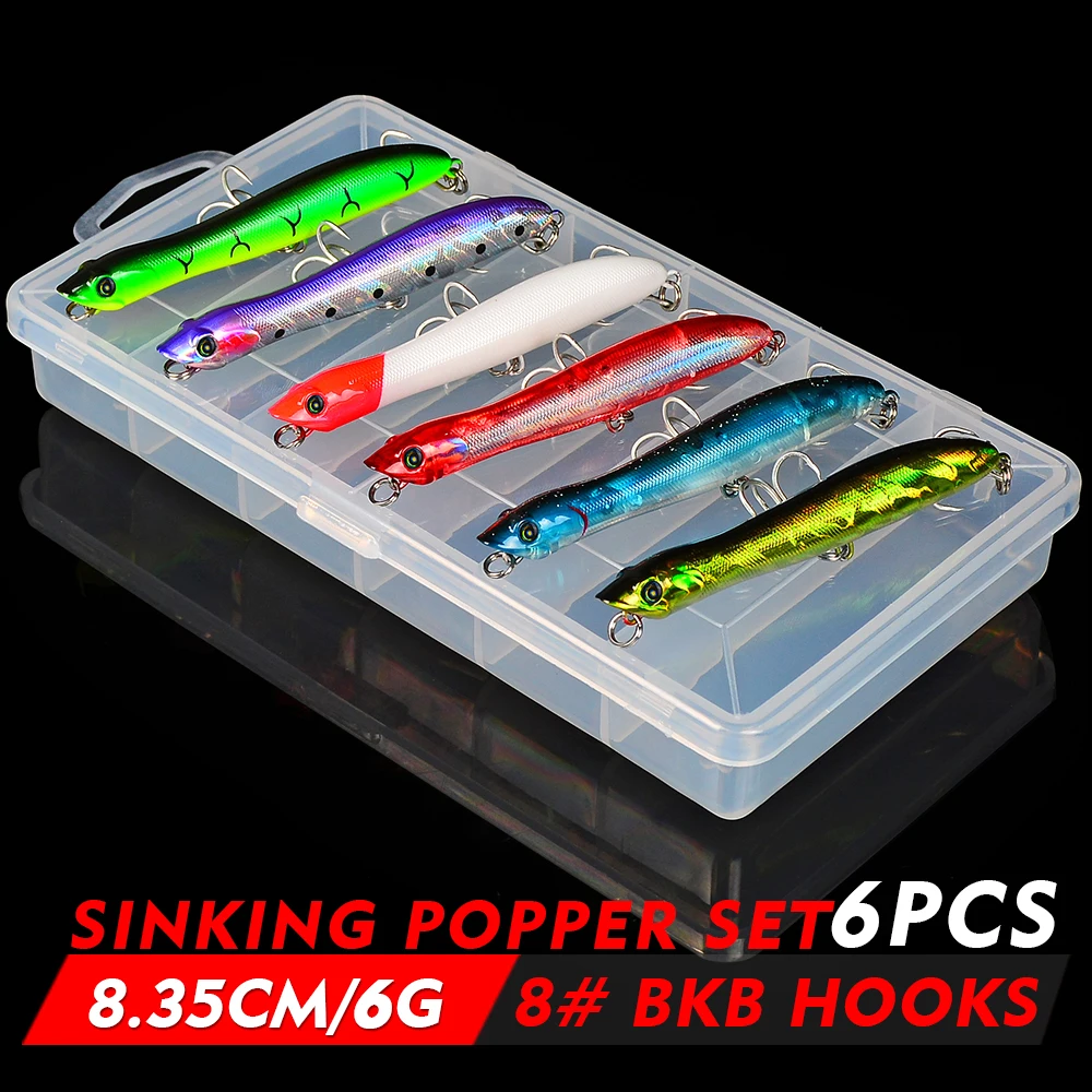 6 шт. Воблер для ловли форели|Наживки рыбной ловли| |