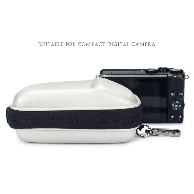 Сумка для цифровой камеры Жесткий чехол Nikon Coolpix W300 W100 Aw130 Aw120 S33 S32 L32 L31 Sony Rx100 M6 M5 Ii(Bla