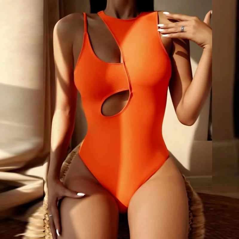 

One Piece Swimsuit Women Swimwear Push Up Monokini Sexy Bodysuit 2021 Bathing Suit Female Beachwear Backless Swim Wear Beach