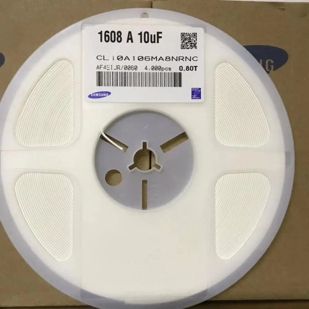 CL10A106MA8NRNC Chip capacitors 1608 10UF 0603 106K 106M 106Z CL10F106FQ8NNNC SMD MLCC Professional capacitor supplier CL10A106