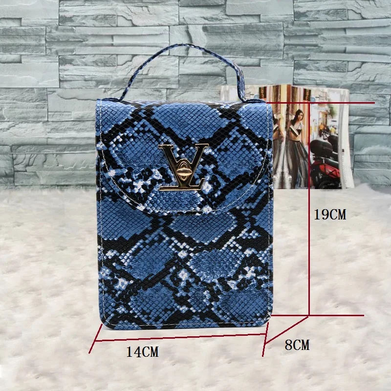 Women Crossbody Bag Fashion Crocodile Small Leather Shoulder Bags for female Handbags designer bolsa Feminina 2019 New | Багаж и сумки