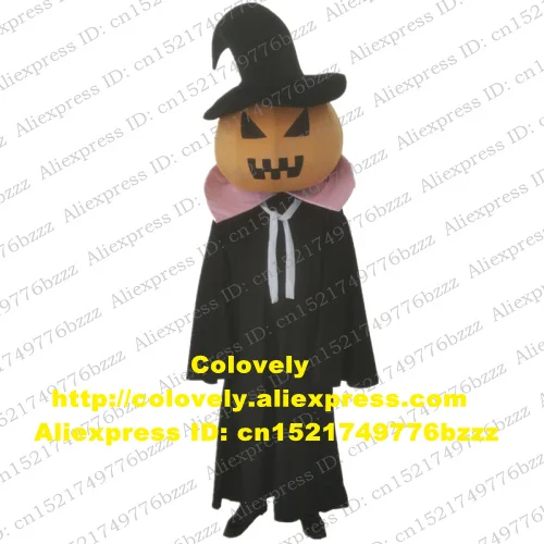 Костюм-талисман в виде тыквы на Хэллоуин костюм персонажа из мультфильма для