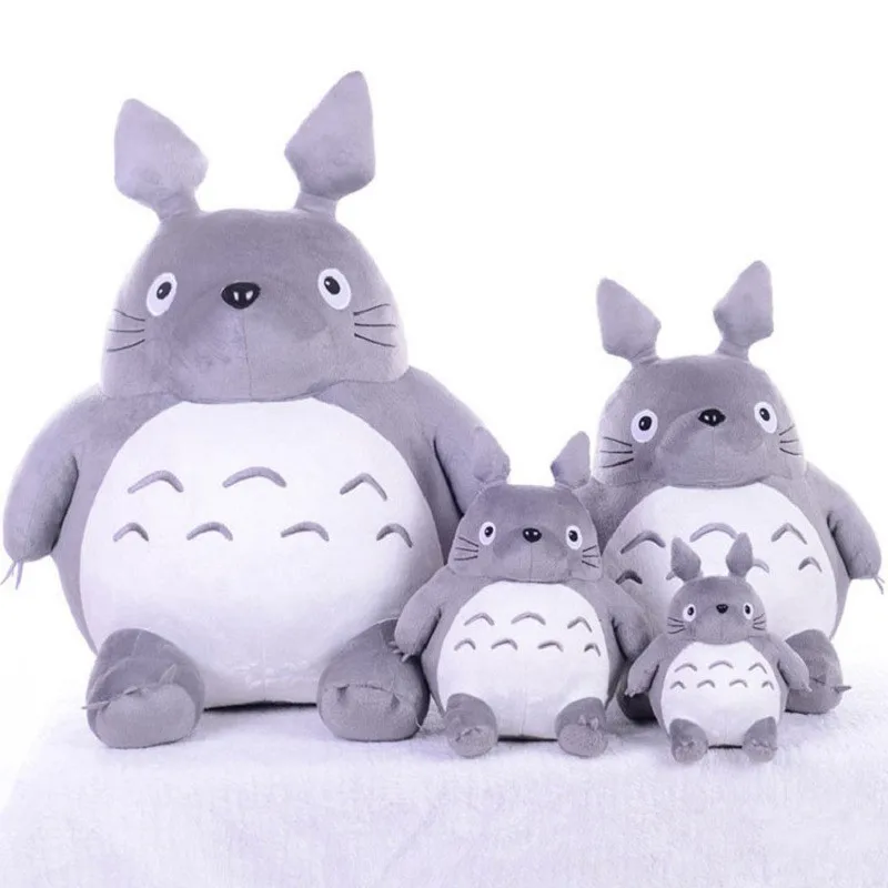 Totoro плюшевые игрушки мягкие набивные животные Мультяшные подушки Подушка