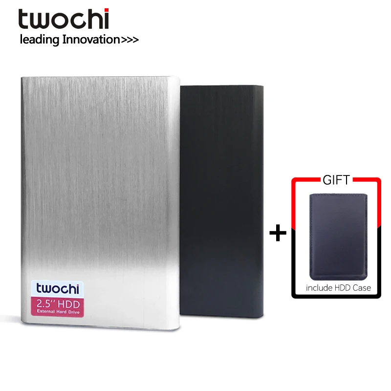 Жесткий диск TWOCHI HDD 2 5 дюйма внешний жесткий USB 360 HD портативный с Xbox One/Xbox/PS4/ПК/Mac