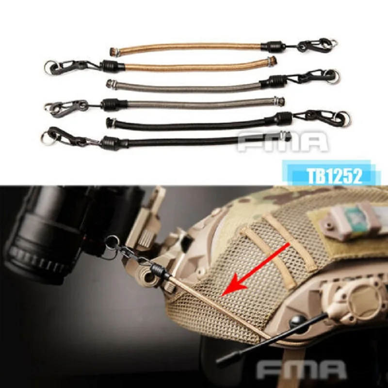 Замена FMA Bungees Hook Loop Fixed NVG VAS ARC для шлема ACH TB1252|Шлемы| |