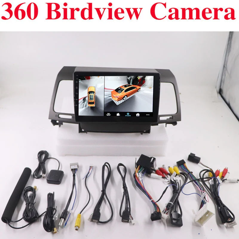 

Car Audio Navigation GPS Carplay DVR 360 Birdview Around 4G Android System For KIA Opirus Amanti 2008~2012