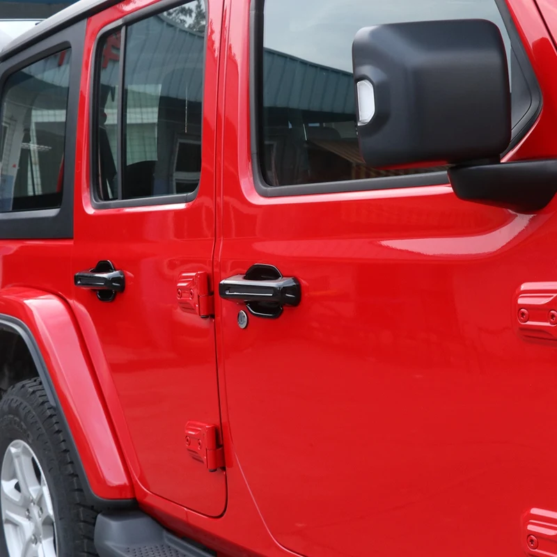 

Car Outer Door Handle Shell for Jeep Wrangler JL 2018 2019 4 Doors Include Tail-Gate
