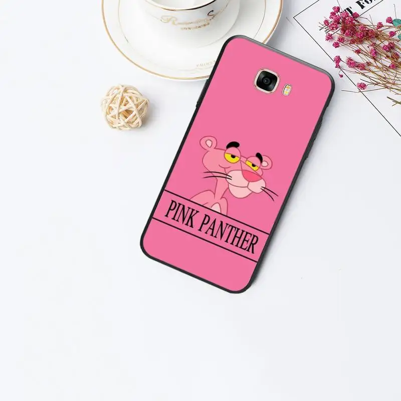 

Pink Panther Patterned for samsung A10 coque fundas etui for samsung galaxy A20 A30S A40 A50 A51 A70 A71 note 8 9 10 cases cover