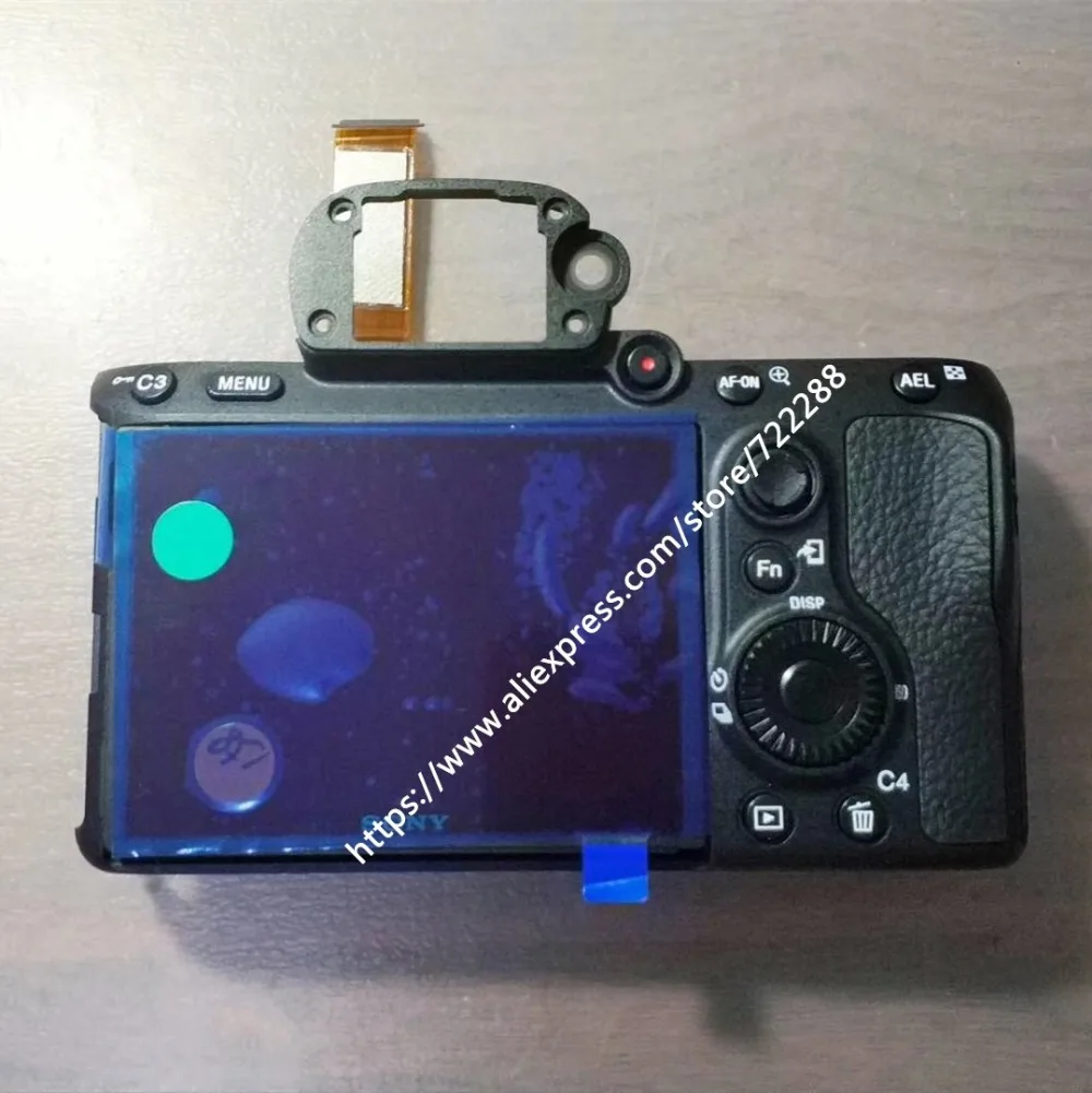 Запчасти для sony A7M3 A7 III ILCE-7M3 задняя крышка в сборе с ЖК-дисплеем и шарниром гибкая кабельная установка