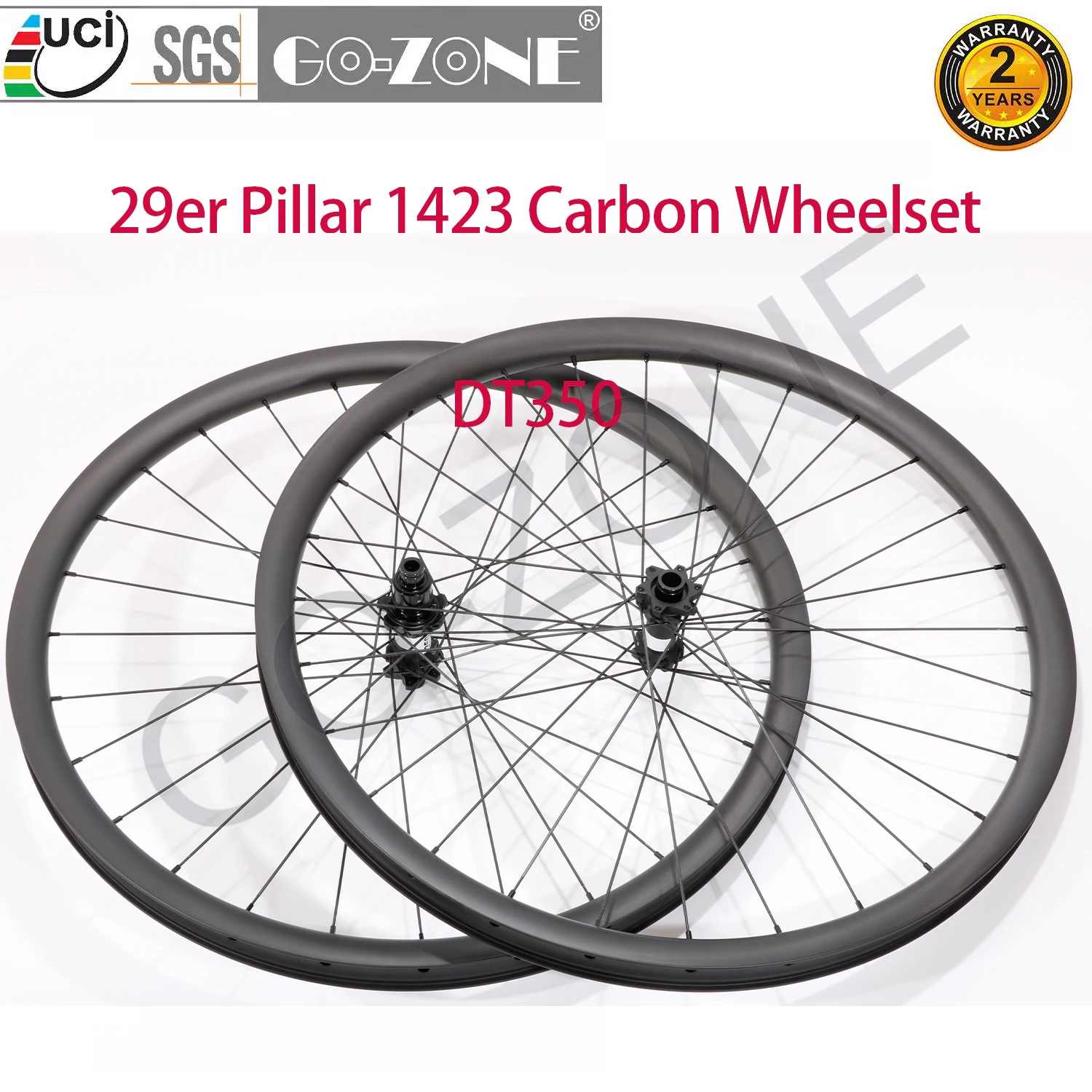 Карбоновая комплектация колес MTB 29 система трещотки DT 350SL бескамерная сквозная